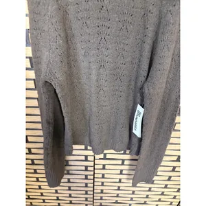 No Boundaries Brown Off‎ Shoulder Sweater Size Large thumbnail 3