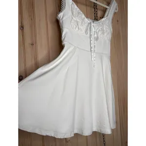NWOT Lulus Exceptionally Loved White Bustier Skater Mini Dress Engagement Size S thumbnail 5