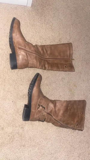 Brown Riding Boots Size 7 thumbnail 2