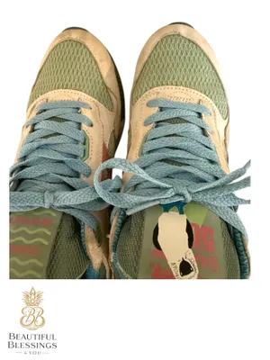2023 Discontinued Saucony Shadow 5000 Galapagos Multicolor Blue Footy Booby thumbnail 8