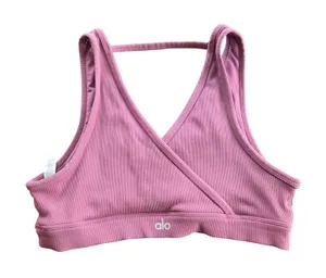 Alo Yoga Purple Togetherness Sports Bra Size: L thumbnail 1