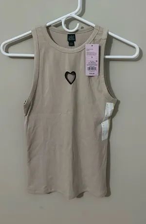 wild fable Heart Cutout Tank Top thumbnail 1