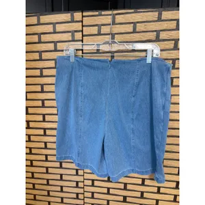 D&Co Denim Skort Size‎ Large thumbnail 2