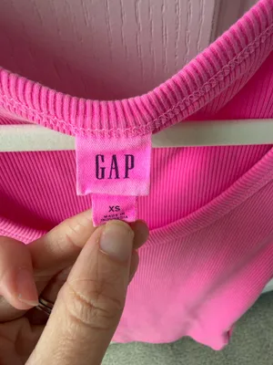 Women’s Gap Hot Pink Tank Top  thumbnail 2
