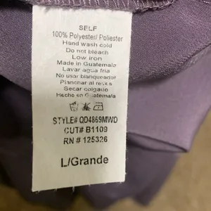 Windsor Plum Crepe Slip Midi Dress woman size LARGE zippered back thumbnail 8