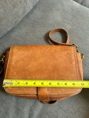 Madewell Transport Flap Shoulder Bag English Saddle leather crossbody thumbnail 9