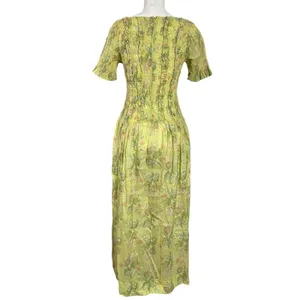 Free People Damson Madder Dainty Ethereal Cottage Raphaela Ruffle Midi Dress 12 thumbnail 9