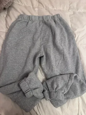Brandy Melville Grey   Rosa heathered sweatpants thumbnail 3