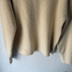 Marled Small Cream Mock Neck Cozy Sweater‎ Minimalist Closet Staple Clean Girl thumbnail 5