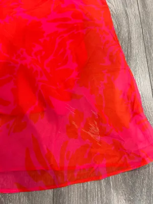 New Showpo Jodie Midi Dress V Neck Slip Dress In Pink Floral Size M MSRP $109 thumbnail 13