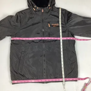 Reebok Women’s Faux Fur Lined Hooded Windbreaker Jacket Medium NEW! Retail $120 thumbnail 11