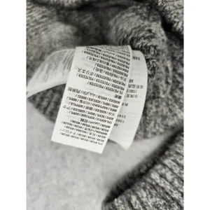 Soft! Abercrombie‎ & Fitch Knitted Wool Blend SWEATER Cable Hoodie Moose XXL thumbnail 7