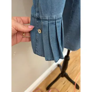 Soft surroundings small ruffle collar dress thumbnail 4