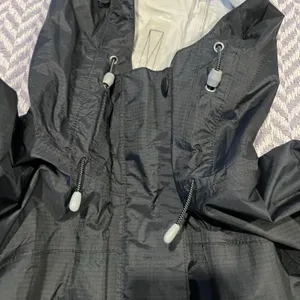 LL Bean Women TEK2 Jacket Hooded Waterproof Insulated Black L Large Regular thumbnail 9