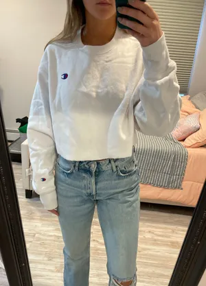 Champion Cropped Crewneck thumbnail 1