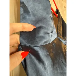 NWT Lulus Zimri Navy Satin Halter Mini Dress Party Wedding Cocktail Classy Sz S thumbnail 7