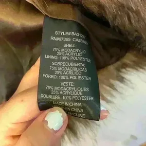 BB Dakota faux fur vest sz S fall winter old money preppy thumbnail 6