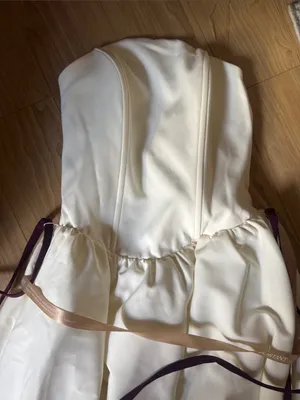 Meshki Penny Strapless MIDI Dress Ivory thumbnail 3
