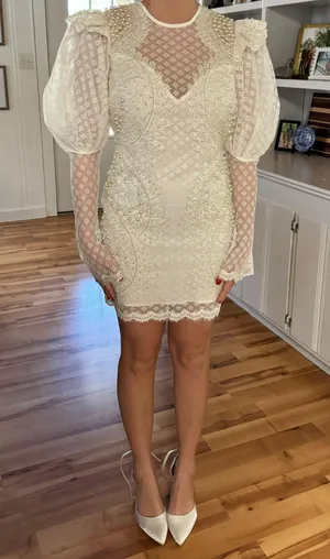 Bridal Dress White Size 4 thumbnail 1
