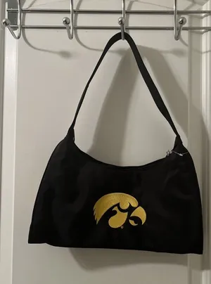 MVF Most Valuable Fan By Littlearth University Of Iowa Hawkeyes Purse Handbag thumbnail 1