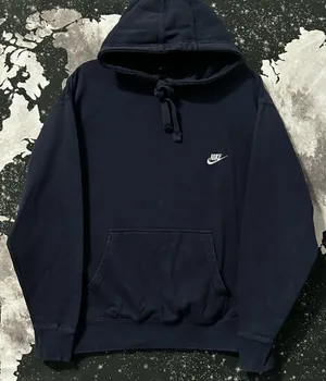 Nike Men’s Navy Pullover Hoodie  thumbnail 1