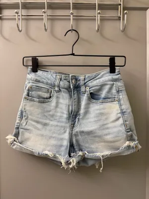 American Eagle Outfitters Jean Shorts Light Wash thumbnail 4