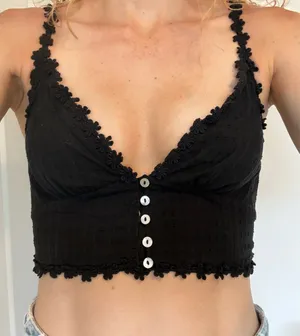 Kendall + Kylie Daisy Crop Tank thumbnail 1