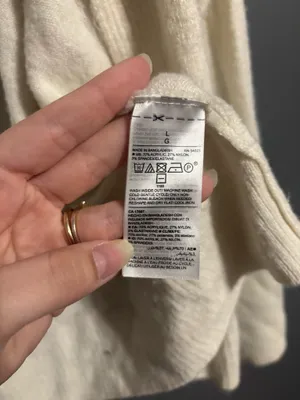 Old navy white soft open front cardigan size large  thumbnail 5