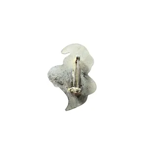 Casper Enamel Pin Friendly Ghost Christmas Night Cap‎ Holding Candle Gold Tone thumbnail 2