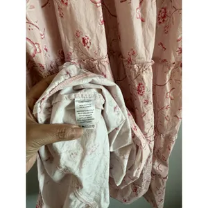 Hill House Home Bridgerton Ellie Nap Dress Small Pink Floral Smocked Cottagecore thumbnail 9