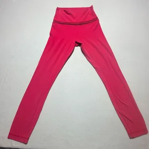 Lululemon High-Rise Red Leggings Size 4 thumbnail 1