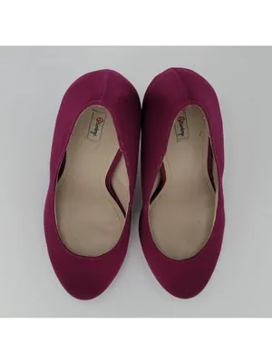 Fusia Pink Rhinestones Heel Satin Pumps Shoes By Olsenboye Size 7 thumbnail 9