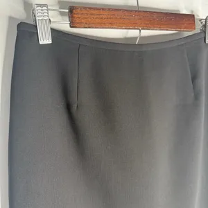 Calvin‎ Klein Black Straight Pencil Skirt Size 4 Career Simple Basic Capsule thumbnail 3