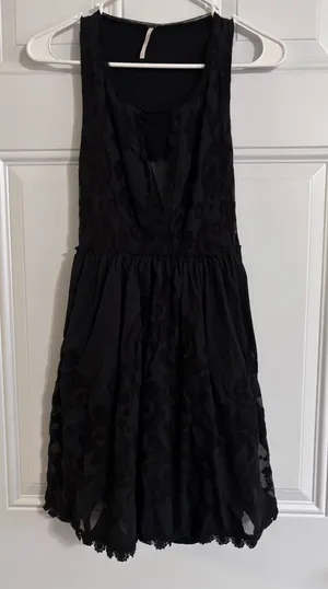 Dress Free People Black thumbnail 1