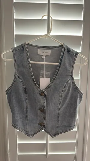 Dear John Norris Denim Vest thumbnail 2