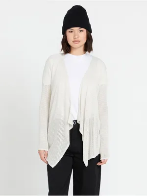 Volcom Go Go Wrap Knit Cardigan thumbnail 4