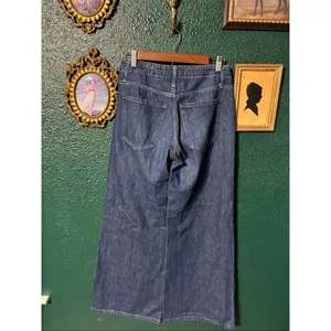 Banana Republic Blue Slouch Straight Jeans Sz 25 thumbnail 2