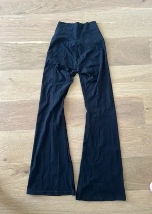OFFLINE by Aerie Black Flare High-Rise Leggings thumbnail 2