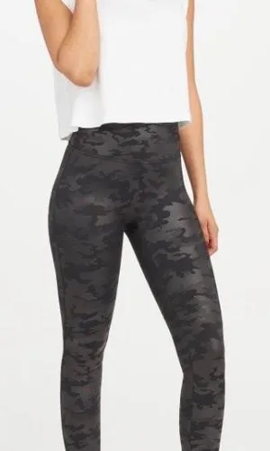 Spanx Camo Faux Leather Leggings thumbnail 3