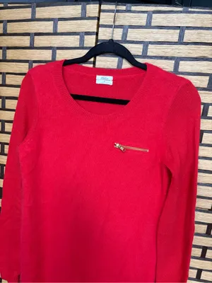 Wallace red rabbit hair dress size small thumbnail 3