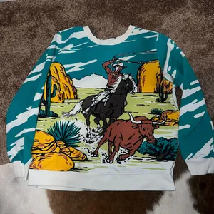 Wrangler Cowboy Scene Sweatshirt thumbnail 1