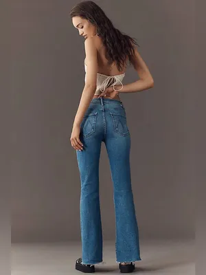 MOTHER The Weekender Not Rough Enough Flare Jeans 26 Raw Hem Sold Out Online thumbnail 3