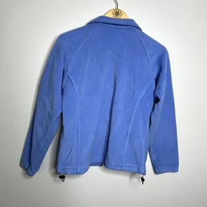 Columbia Blue Full Zip Fleece Jacket thumbnail 5