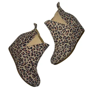 TOMS Kelsey Leopard Print‎ Wedge Ankle Boots 7.5 #1004940619-20 thumbnail 11