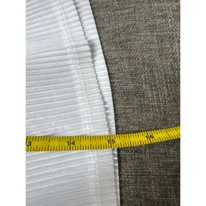 All In Motion Women L White Textured Pleated Skort w/ Inner Shorts Tennis Resort thumbnail 8