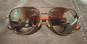 Women's Aviator Sunglasses - rose Gold Frame with Brown Lenses COSTA peli 580 thumbnail 1