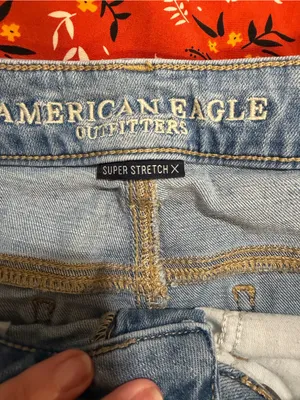 American Eagle Outfitters Light Wash Denim Boyfriend Shorts thumbnail 3