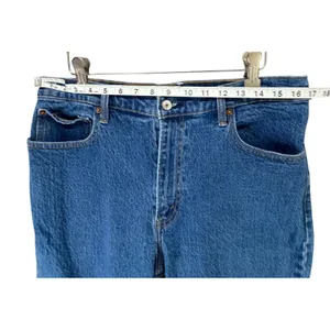 Abercrombie & Fitch The 90s Relaxed Jeans 31/12 SHORT Blue Classic Americana thumbnail 7