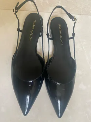Tamara Mellon Oasis x D'Ascoli Sandals Leather Silk Ankle Wrap thumbnail 5