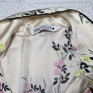 Zara Printed Piped Satin Shirt thumbnail 2